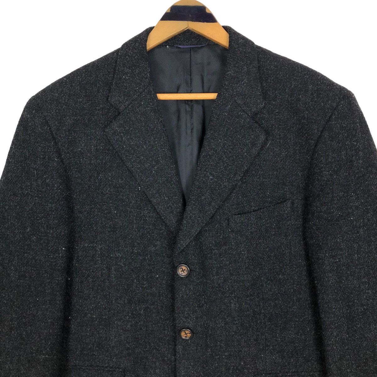 Harris Tweed Vintage Harris Tweed X Kent & Curwen Tweed Coat Size US M / EU 48-50 / 2 - 2 Thumbnail