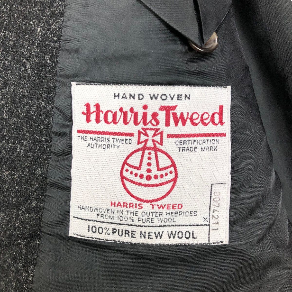Harris Tweed Vintage Harris Tweed X Kent & Curwen Tweed Coat Size US M / EU 48-50 / 2 - 8 Thumbnail