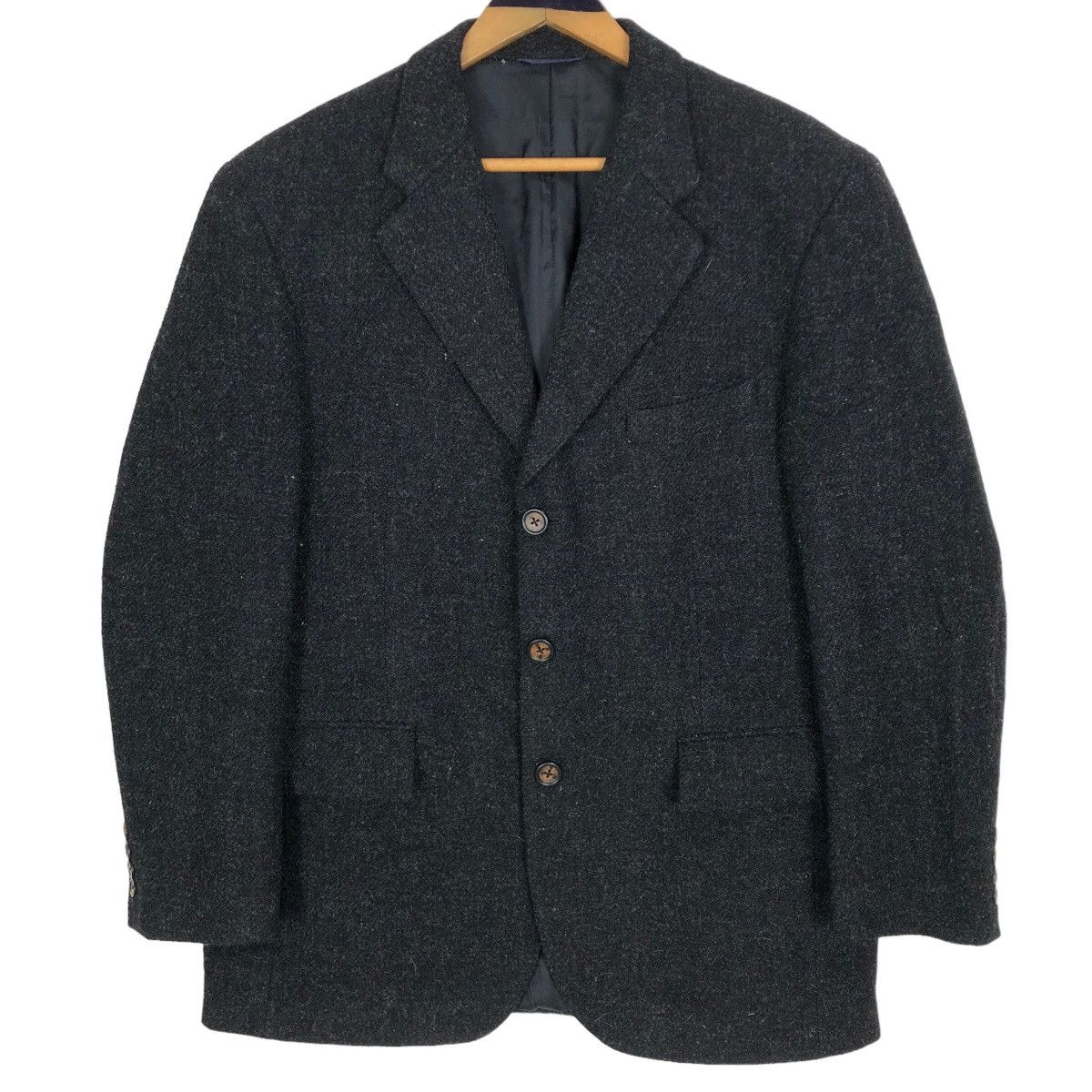 Harris Tweed Vintage Harris Tweed X Kent & Curwen Tweed Coat Size US M / EU 48-50 / 2 - 1 Thumbnail