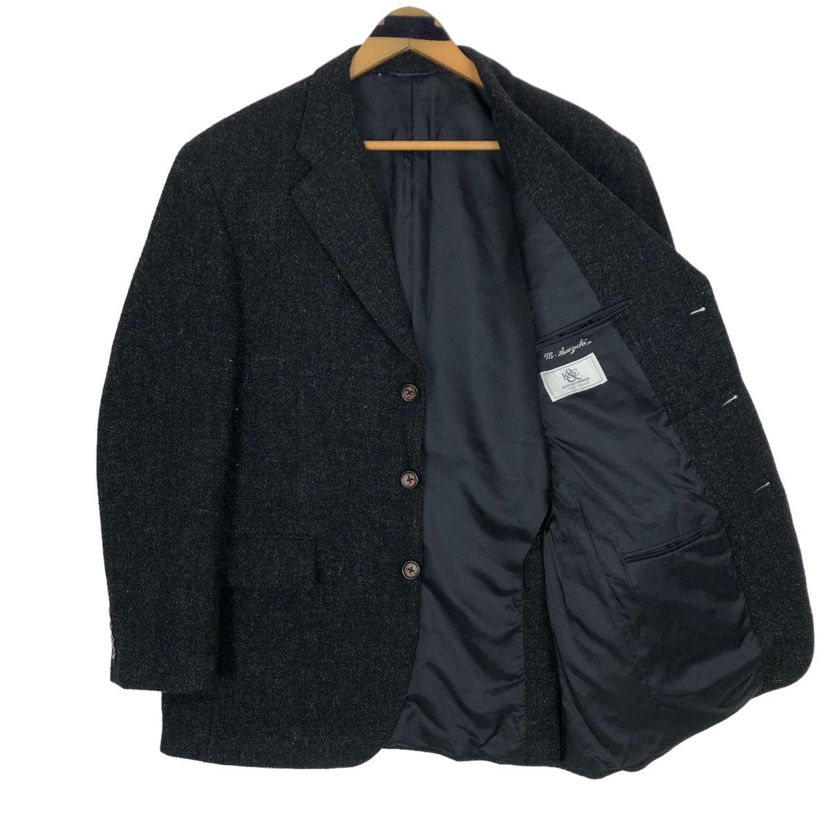 Harris Tweed Vintage Harris Tweed X Kent & Curwen Tweed Coat Size US M / EU 48-50 / 2 - 6 Thumbnail