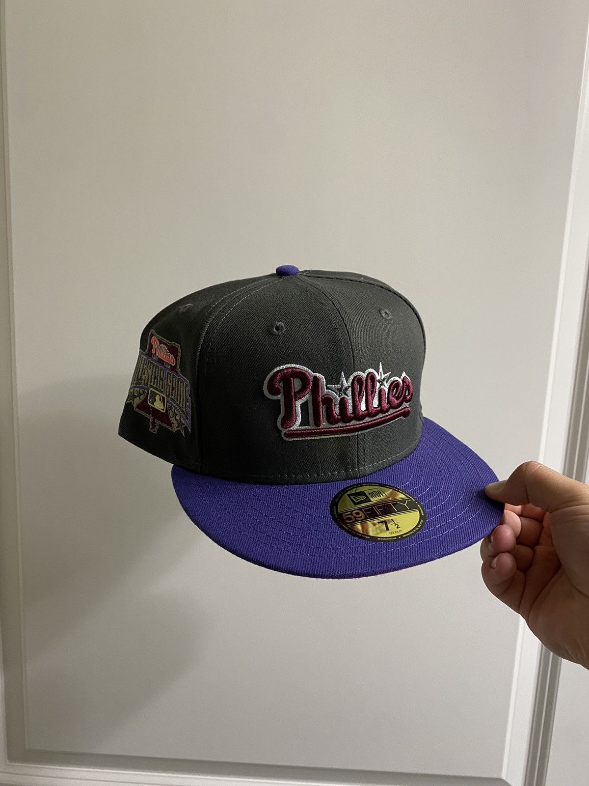 MyFitteds × New Era 7 1/2 - Philadelphia Phillies Script Zelda Phantom Armour MF Size ONE SIZE - 1 Thumbnail