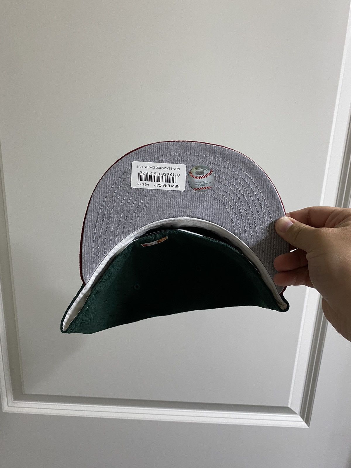 New Era × Topperz 7 1/4 - Seattle Mariners Sonics Crossover M Logo Topperz Size ONE SIZE - 2 Thumbnail