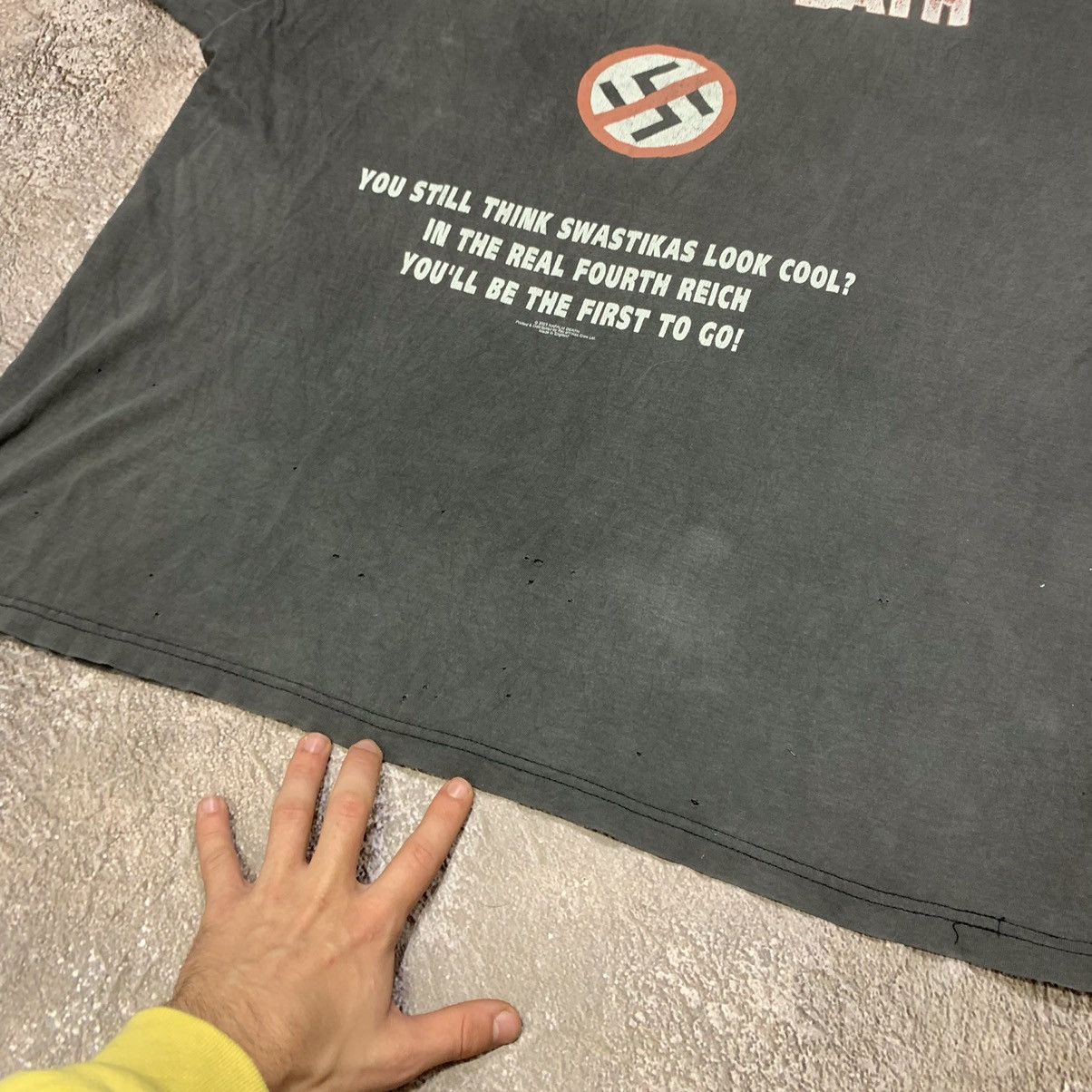 Band Tees vintage napalm death nazi punks f#ck off faded tee grail 90s Size US XL / EU 56 / 4 - 4 Thumbnail