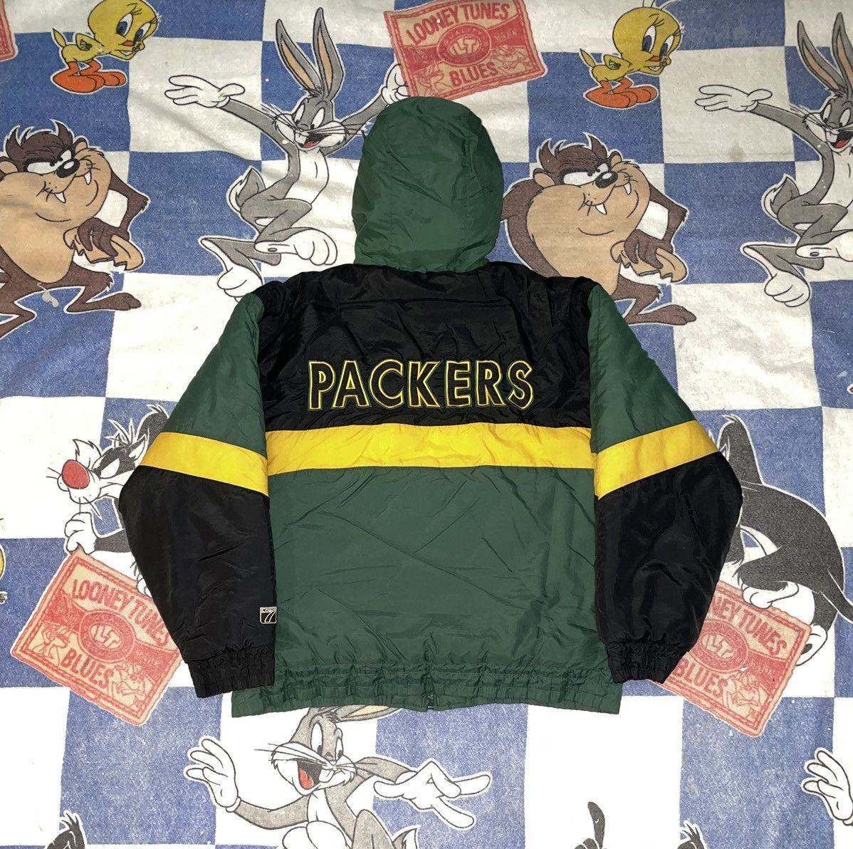 Logo 7 Vintage Green Bay packers logo 7 puffer Size US L / EU 52-54 / 3 - 3 Thumbnail