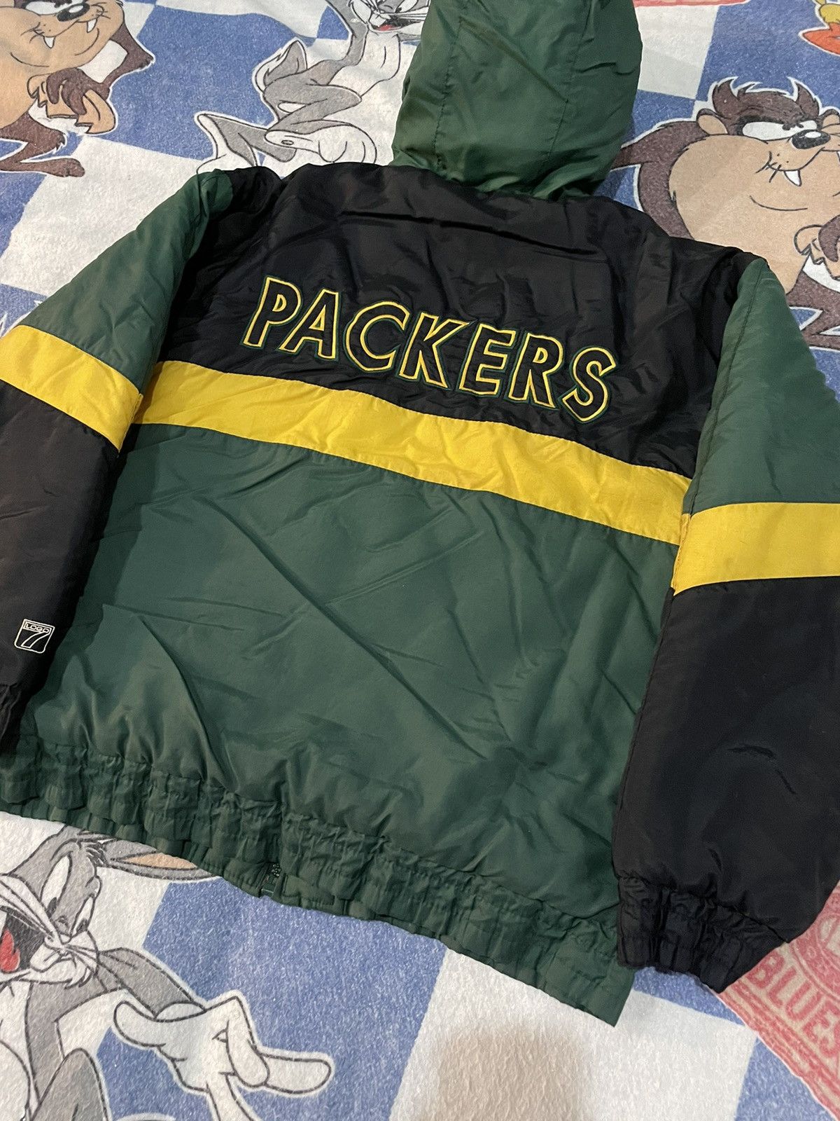 Logo 7 Vintage Green Bay packers logo 7 puffer Size US L / EU 52-54 / 3 - 4 Thumbnail