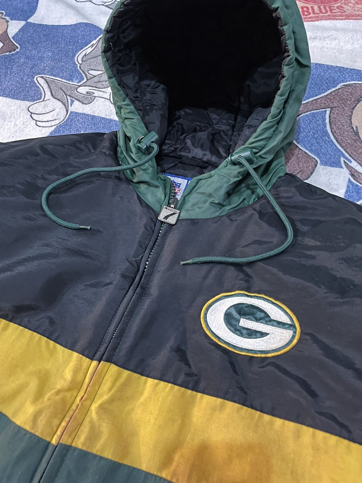 Logo 7 Vintage Green Bay packers logo 7 puffer Size US L / EU 52-54 / 3 - 2 Thumbnail