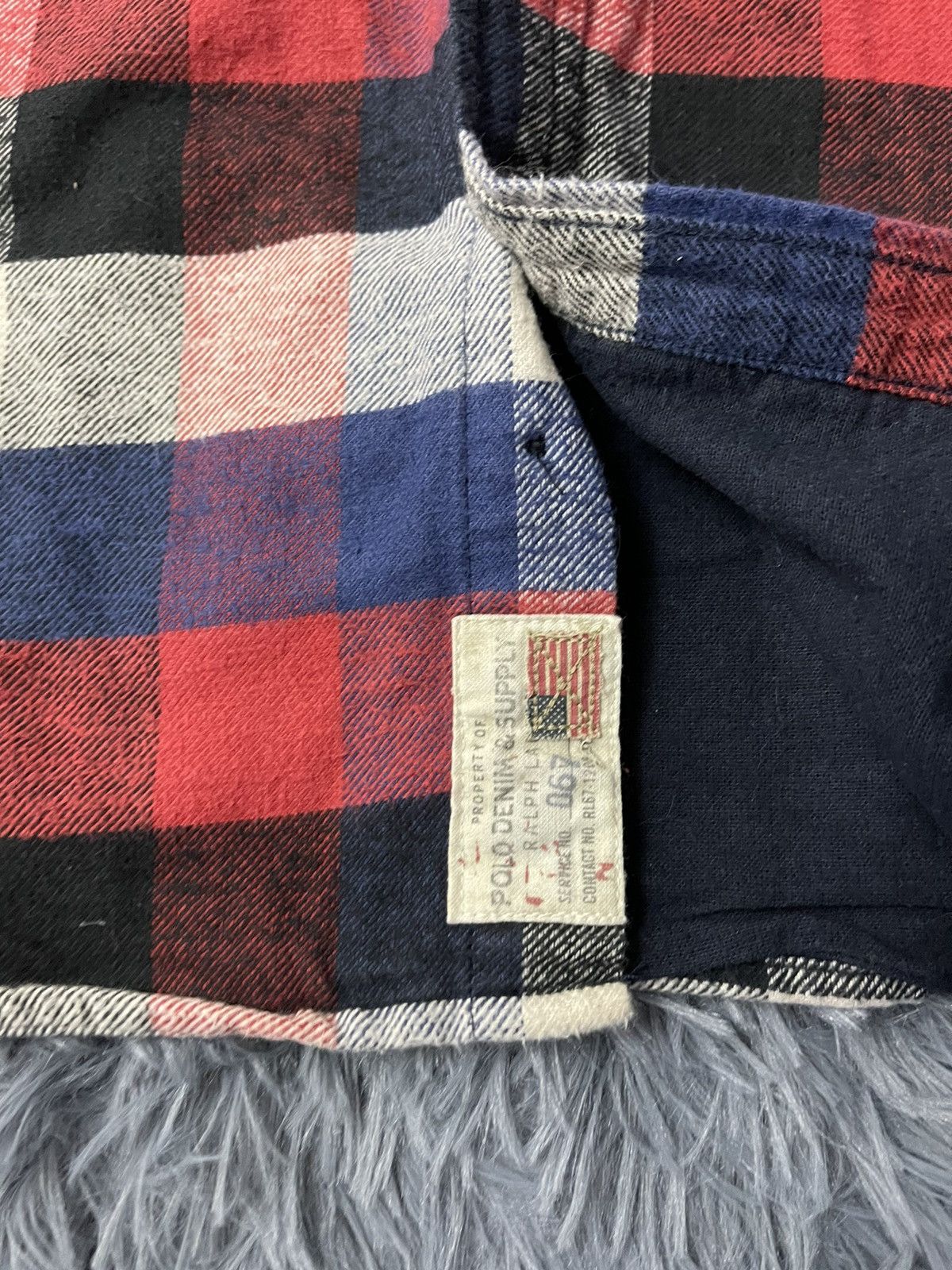 Denim & Supply Ralph Lauren × Flannel × Vintage Ralph Lauren Denim&Supply vintage 00s flannel shirt Size US XXL / EU 58 / 5 - 7 Thumbnail