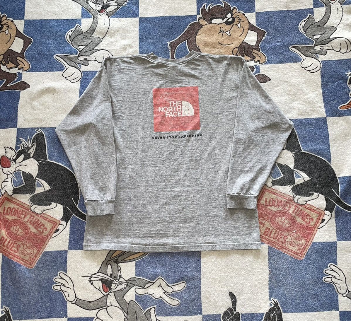 The North Face Vintage north face long sleeve Size US XL / EU 56 / 4 - 3 Thumbnail