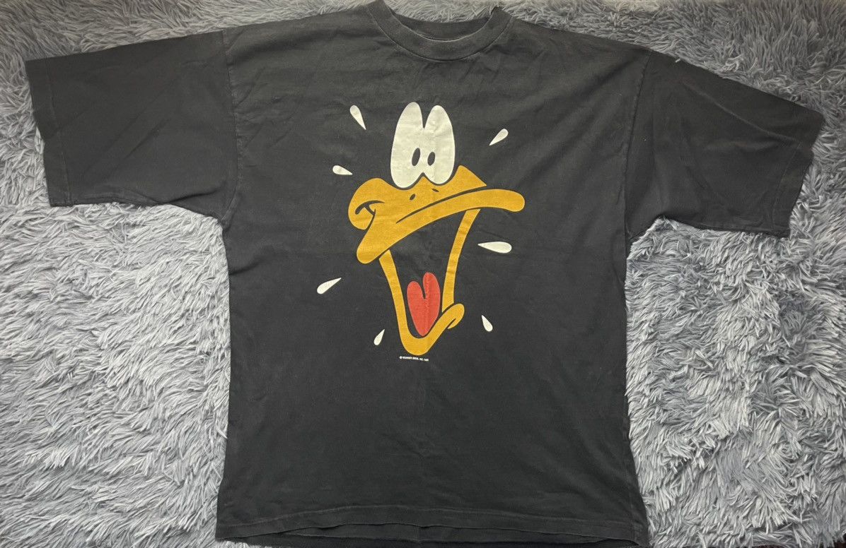 Cartoon Network × Vintage × Warner Bros Daffy Duck Looney Tunes by Warner Bros 1989 vintage t-shirt Size US XL / EU 56 / 4 - 2 Thumbnail