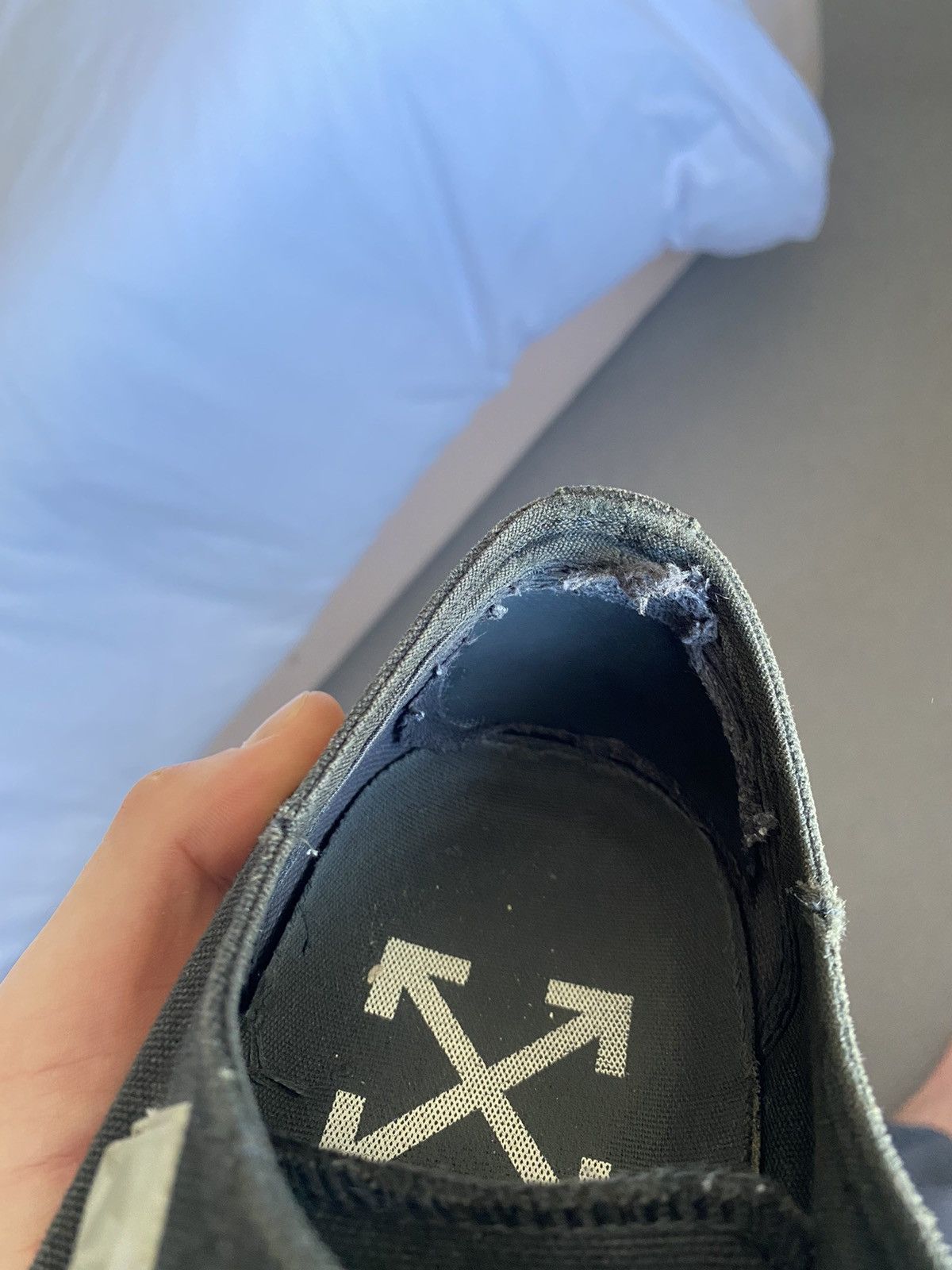 Off-White Off white converse vintage “Temperature” Size US 11.5 / EU 44-45 - 5 Thumbnail