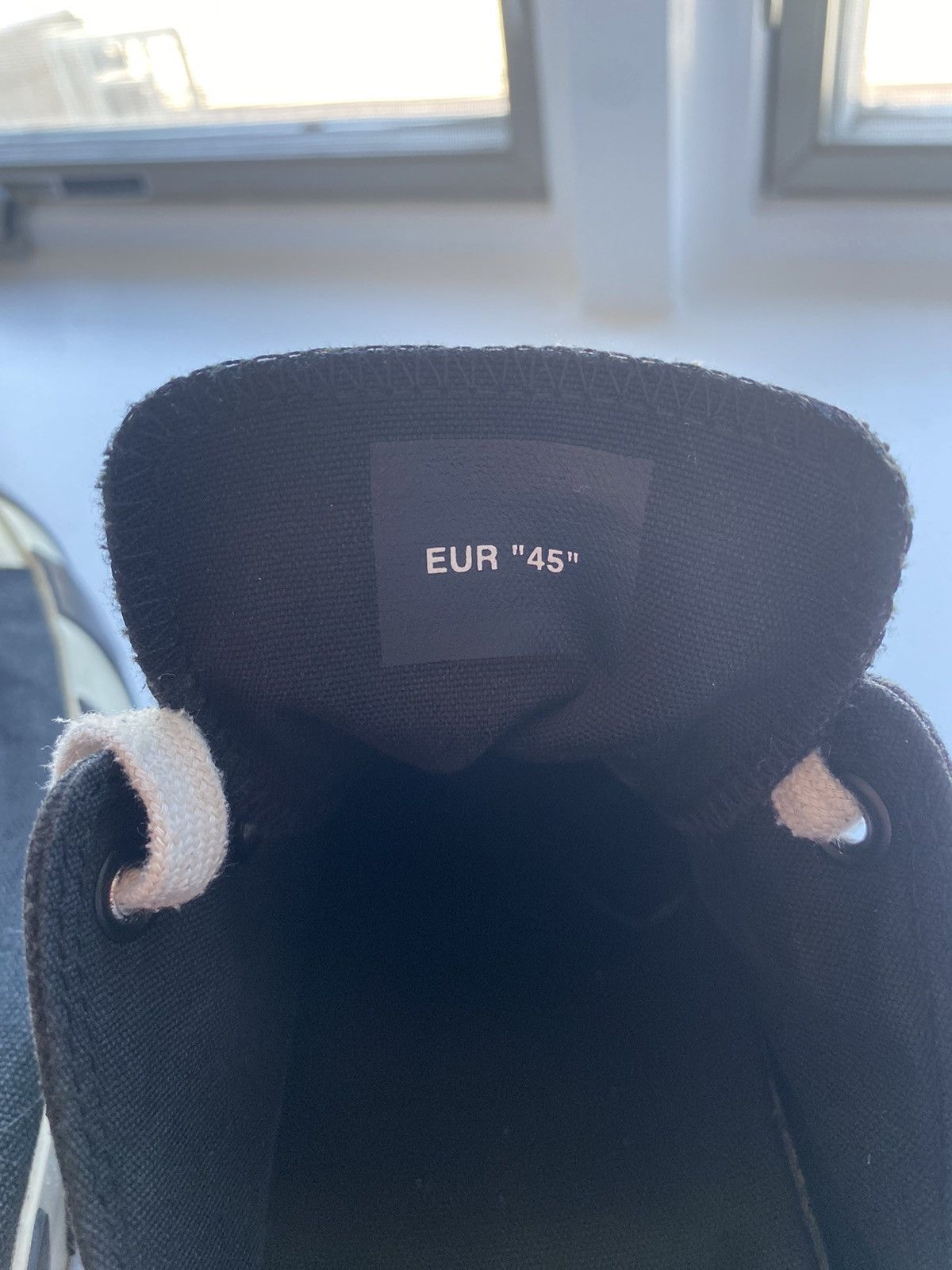 Off-White Off white converse vintage “Temperature” Size US 11.5 / EU 44-45 - 10 Thumbnail