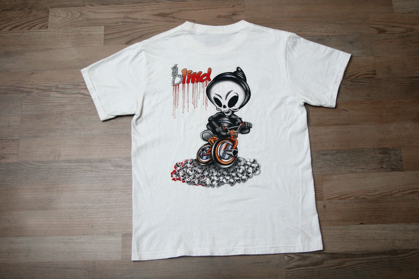 Hook-Ups Blind Skateboards Vintage Reaper Skate T Shirt XS Size US S / EU 44-46 / 1 - 1 Thumbnail