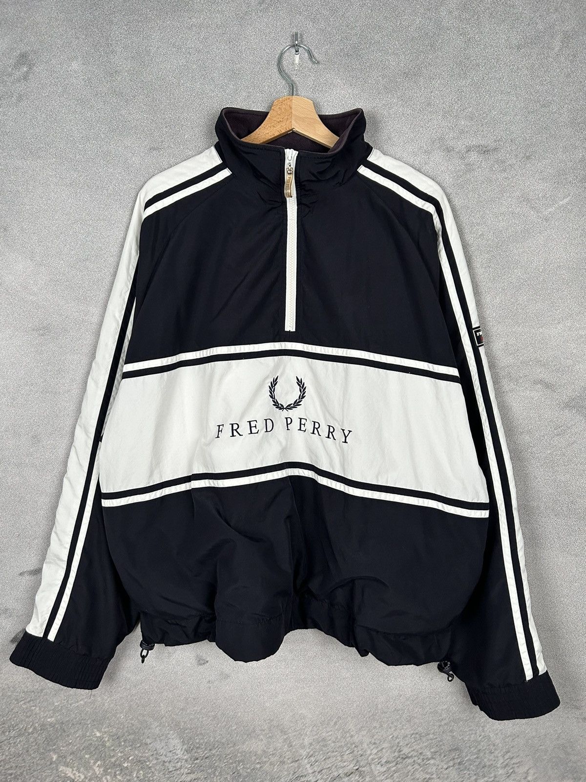 Vintage Vintage Rare Fred Perry Sportswear Anorak Jacket Half Zip Grailed