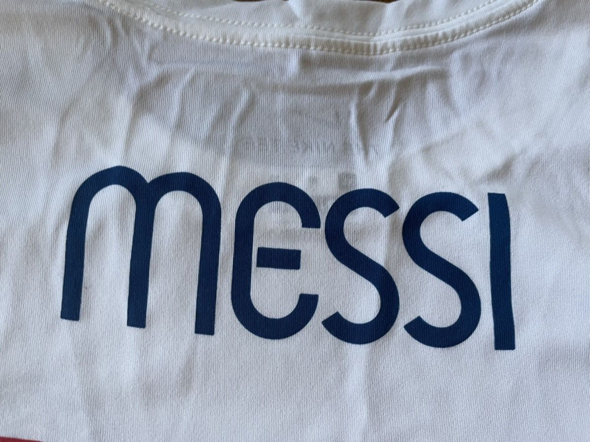 Nike XL Messi Paris Saint-Germain Shirt White Lionel Jersey Tee Size US XL / EU 56 / 4 - 7 Thumbnail