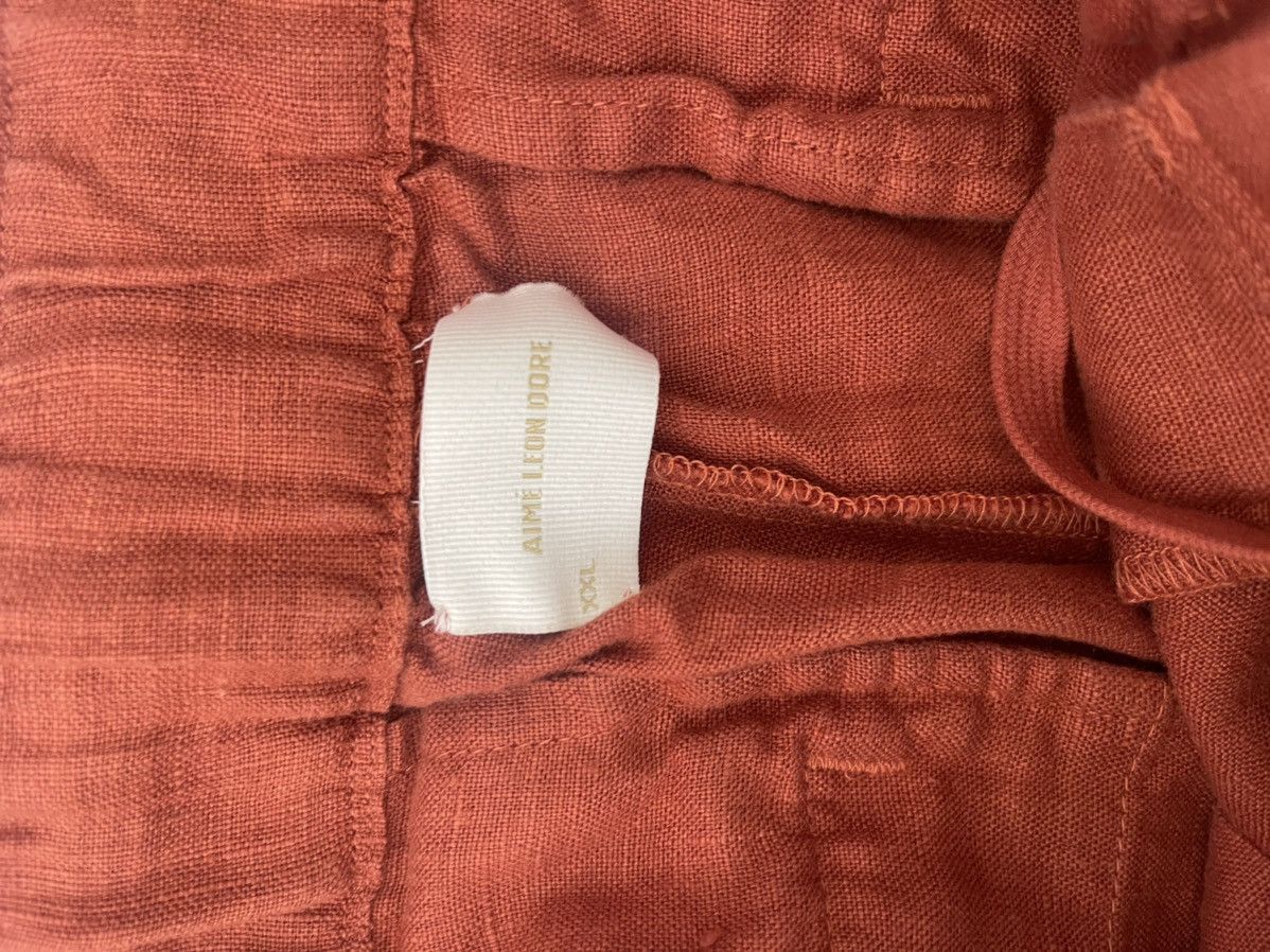 Aime Leon Dore SS22 Aime Leon Linen Pants XXL Size US 38 / EU 54 - 3 Thumbnail