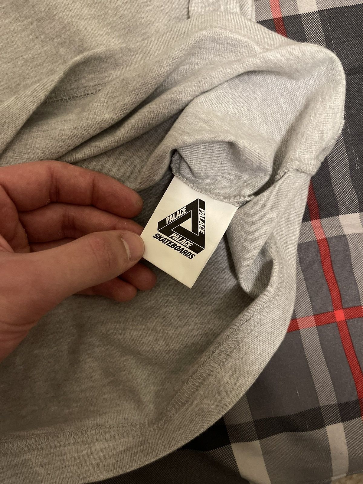 Palace Palace Jam Fam Tee ‘Grey Marl’ Size US XL / EU 56 / 4 - 4 Thumbnail
