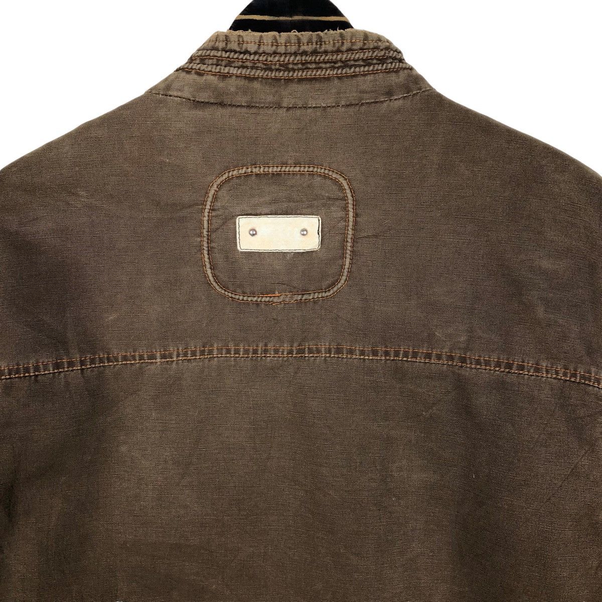 Vintage Vintage Soldzer Bomber Jacket Sherpa Lining Size US L / EU 52-54 / 3 - 3 Thumbnail