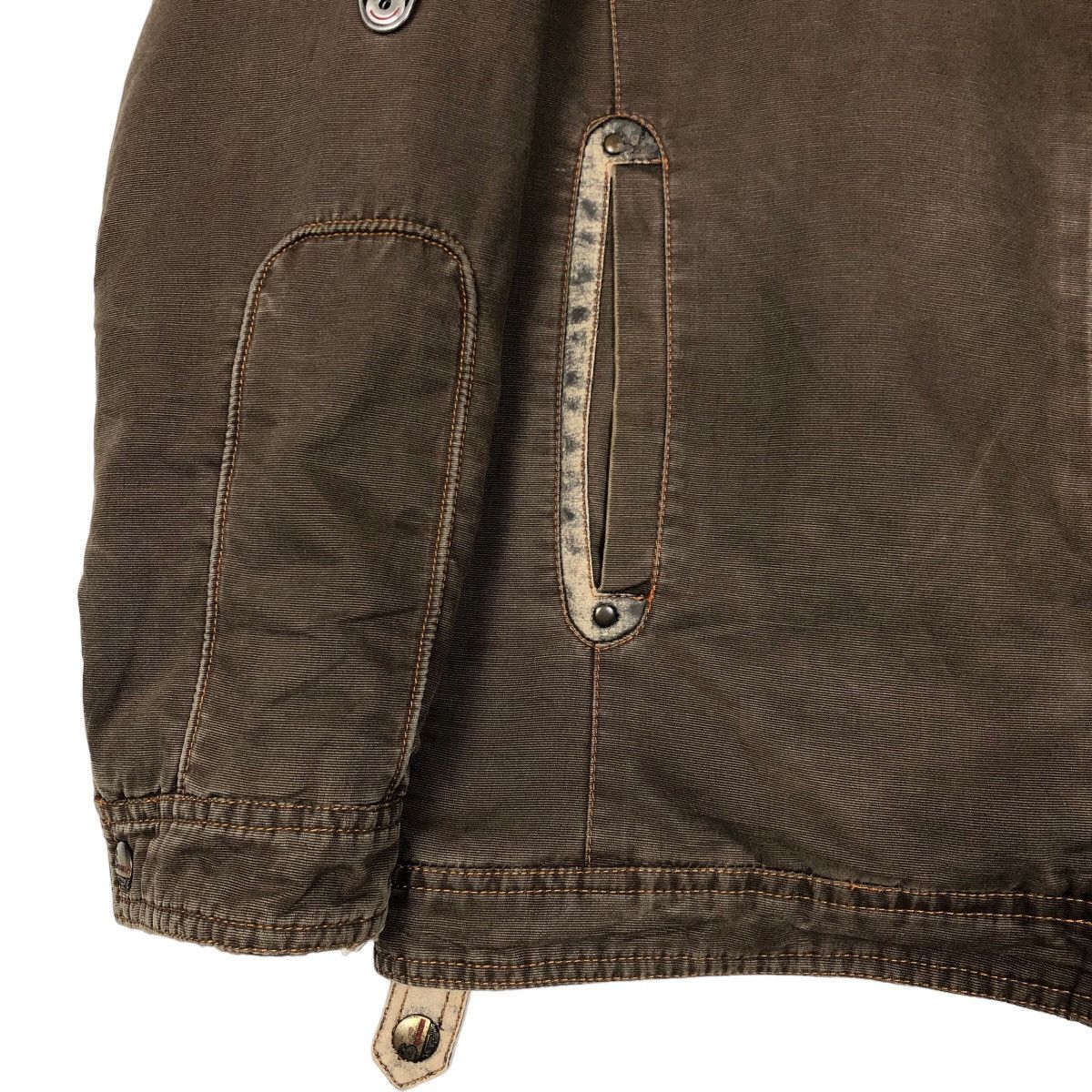 Vintage Vintage Soldzer Bomber Jacket Sherpa Lining Size US L / EU 52-54 / 3 - 10 Thumbnail