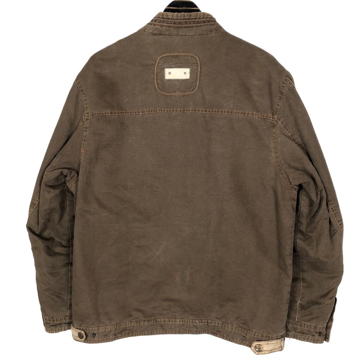 Vintage Vintage Soldzer Bomber Jacket Sherpa Lining Size US L / EU 52-54 / 3 - 6 Thumbnail