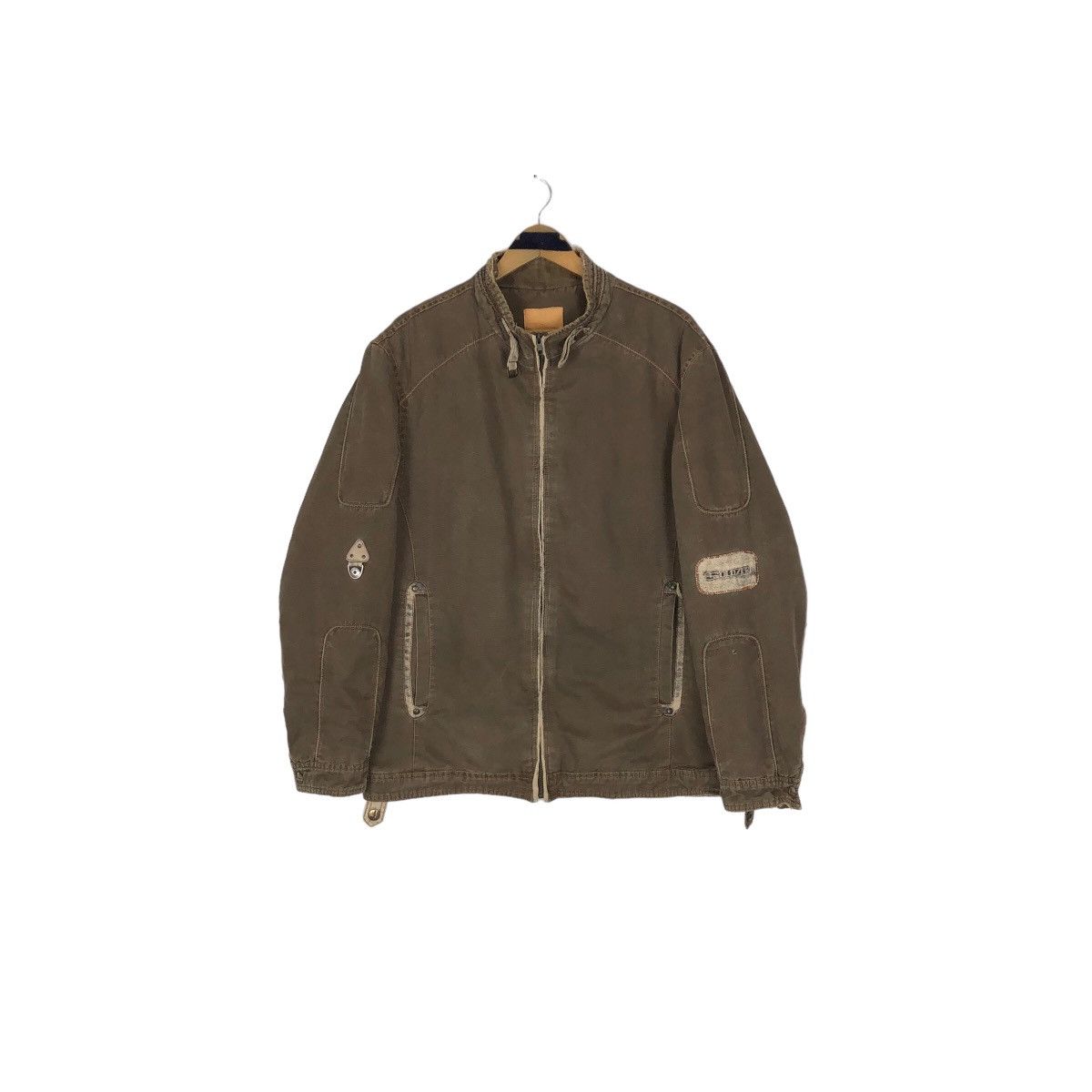 Vintage Vintage Soldzer Bomber Jacket Sherpa Lining Size US L / EU 52-54 / 3 - 2 Thumbnail
