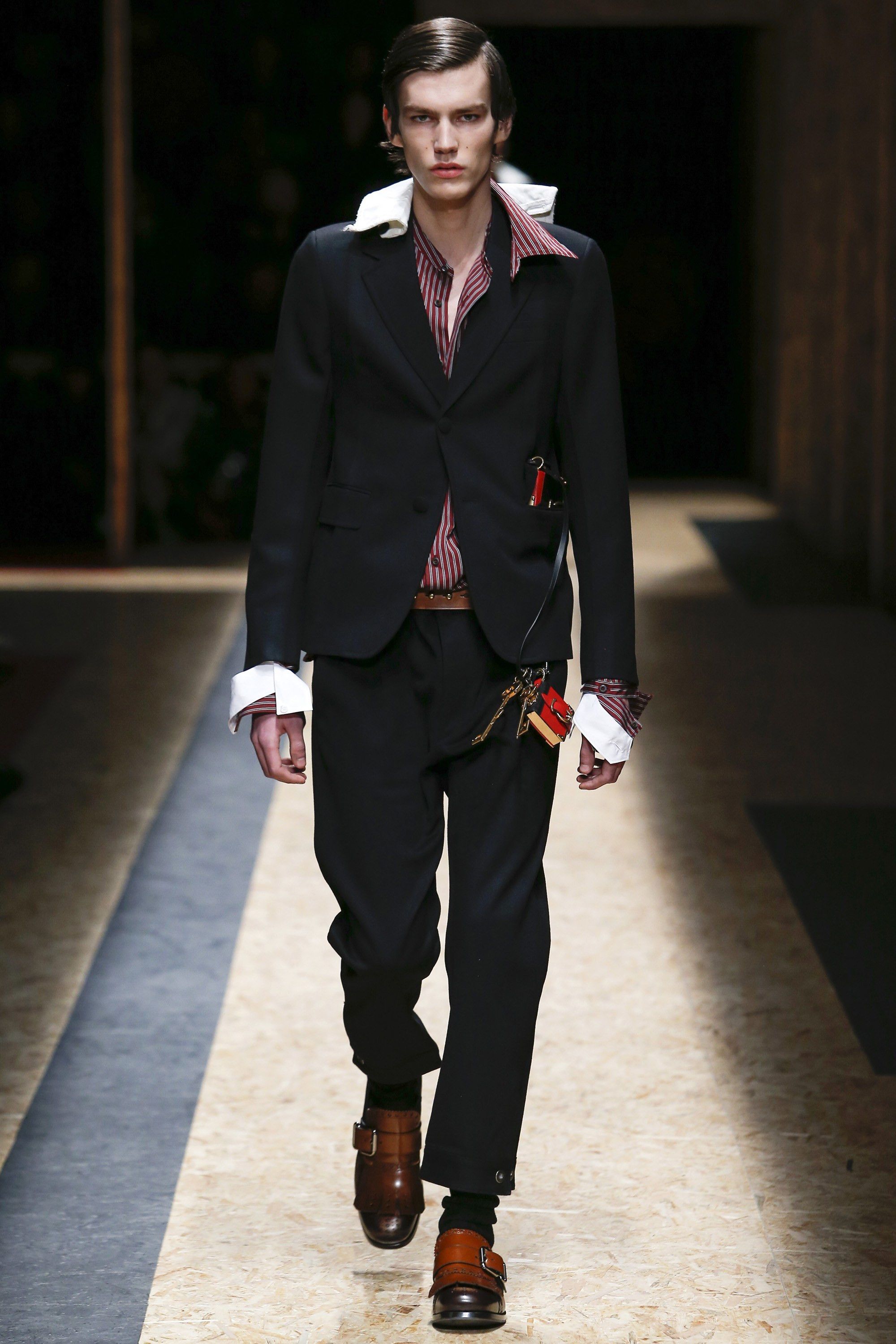 Prada AW16 Runway Detachable Shirt Size US L / EU 52-54 / 3 - 3 Thumbnail