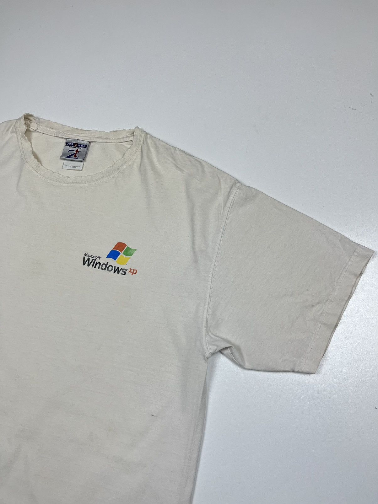 Jerzees Vintage Windows XP Promo T-shirt Microsoft y2k Size US L / EU 52-54 / 3 - 3 Thumbnail