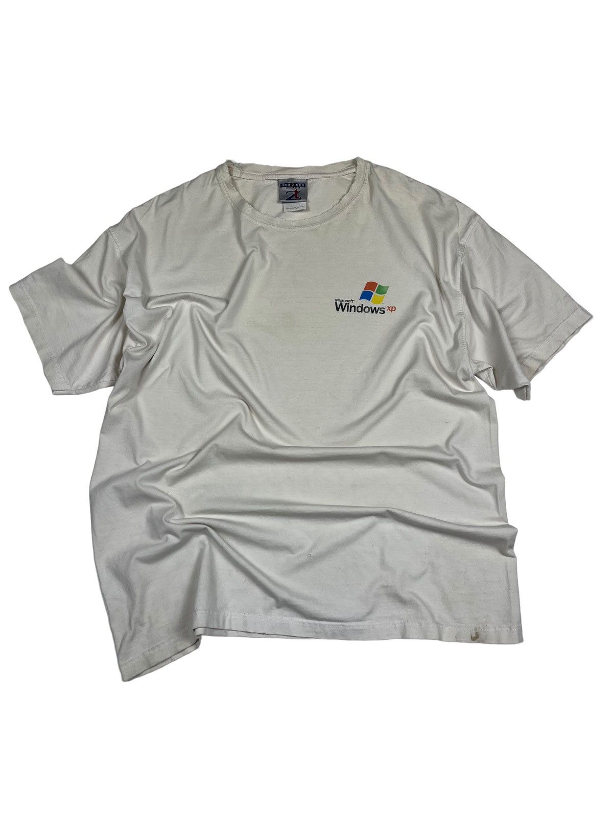 Jerzees Vintage Windows XP Promo T-shirt Microsoft y2k Size US L / EU 52-54 / 3 - 2 Thumbnail