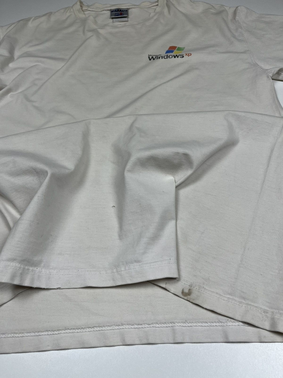 Jerzees Vintage Windows XP Promo T-shirt Microsoft y2k Size US L / EU 52-54 / 3 - 5 Thumbnail