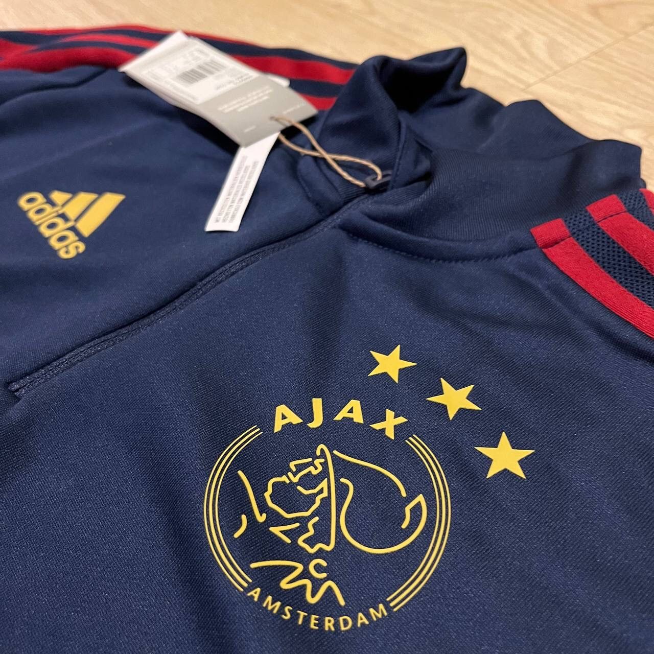 Adidas AJAX AMSTERDAM ADIDAS 2022/2023 FOOTBALL TRAINING TRACK TOP Size US S / EU 44-46 / 1 - 3 Thumbnail