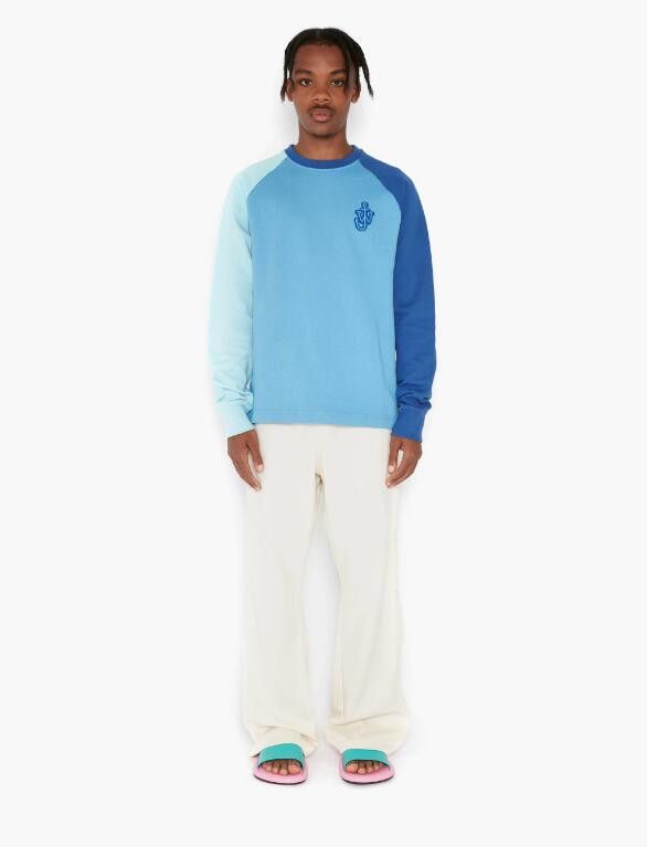 BNWT AW22 J.W.ANDERSON RAGLAN COLOUR BLOCK SWEATSHIRT L
