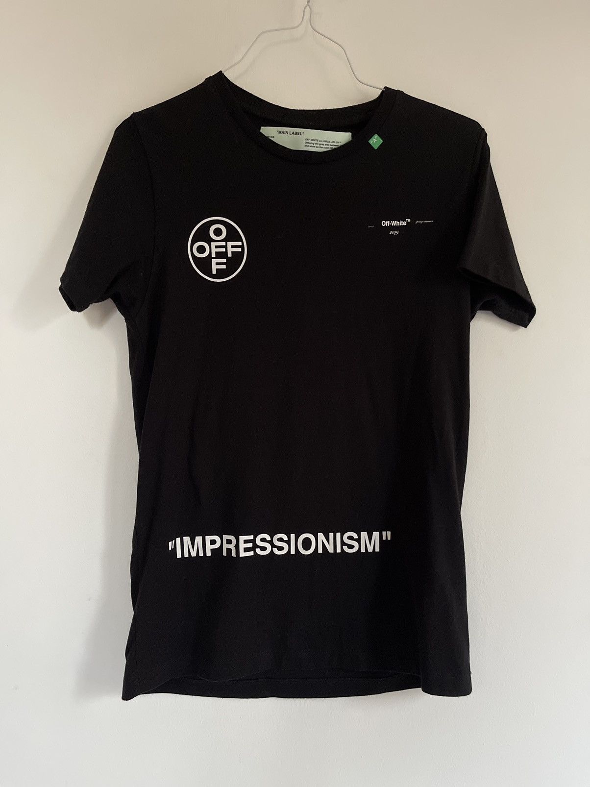 Off-White Off white stencil TEE Size US XS / EU 42 / 0 - 6 Thumbnail