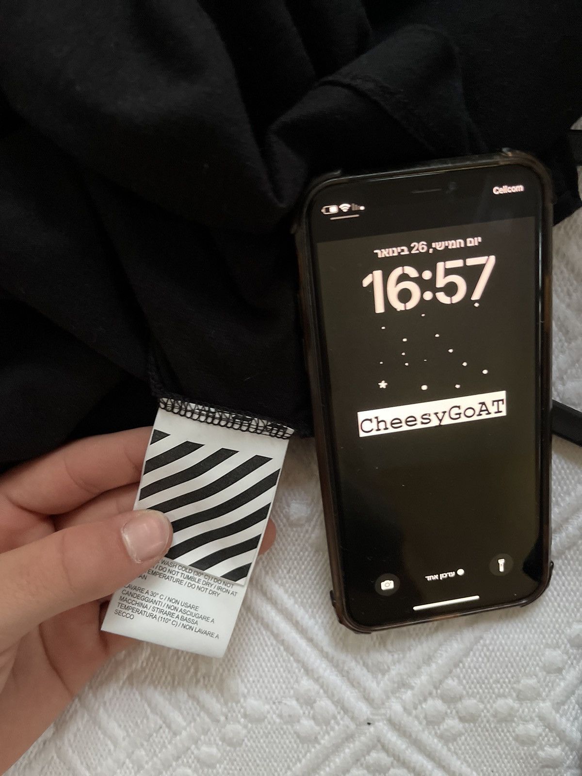 Off-White Off white stencil TEE Size US XS / EU 42 / 0 - 10 Thumbnail