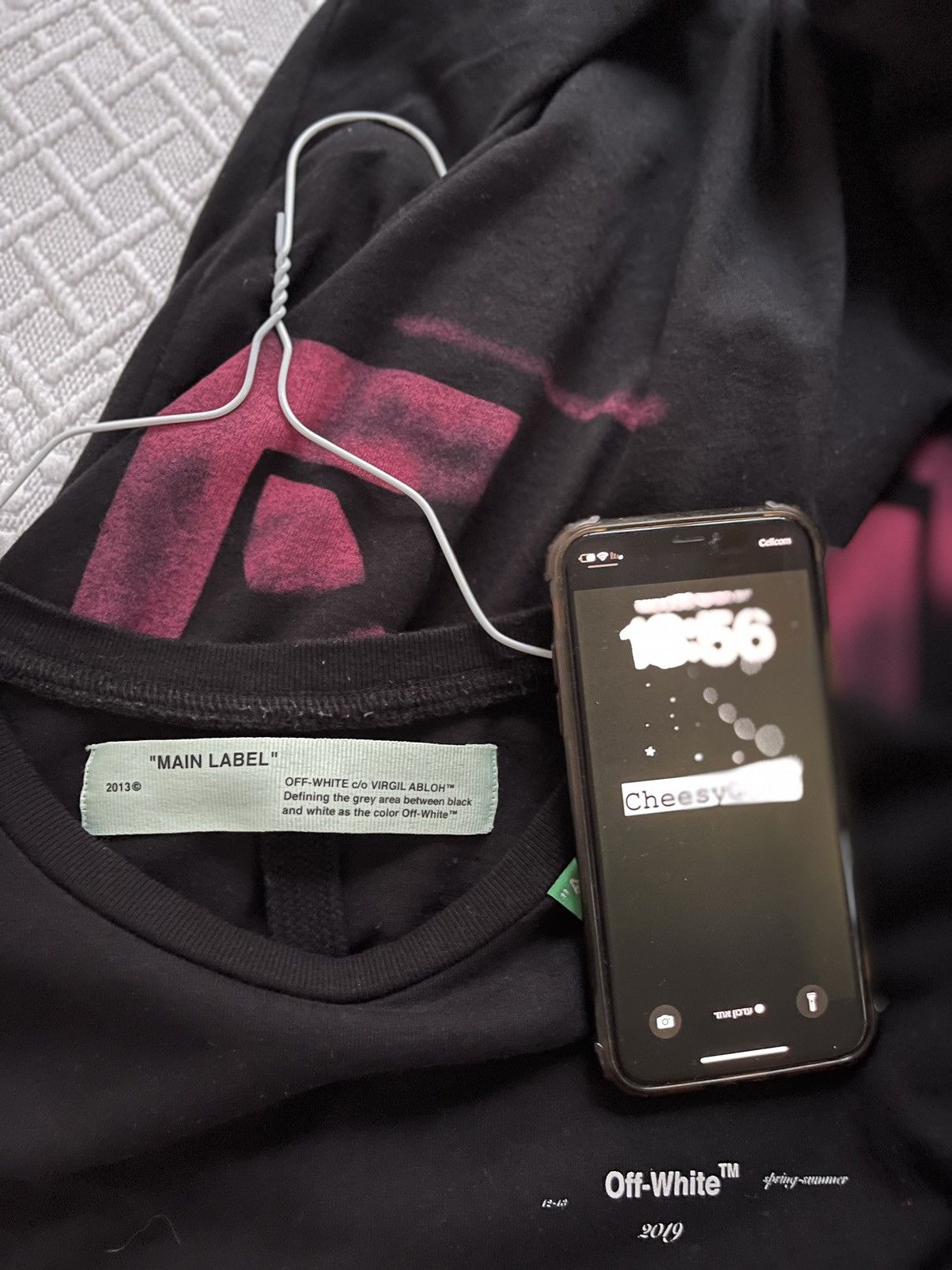 Off-White Off white stencil TEE Size US XS / EU 42 / 0 - 9 Thumbnail