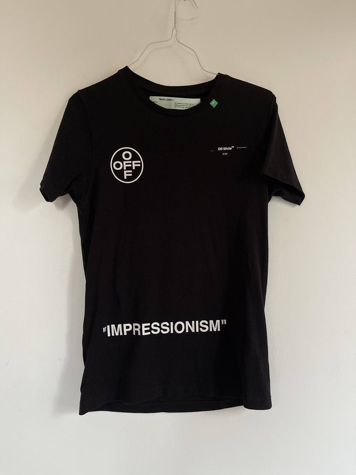 Off-White Off white stencil TEE Size US XS / EU 42 / 0 - 2 Thumbnail