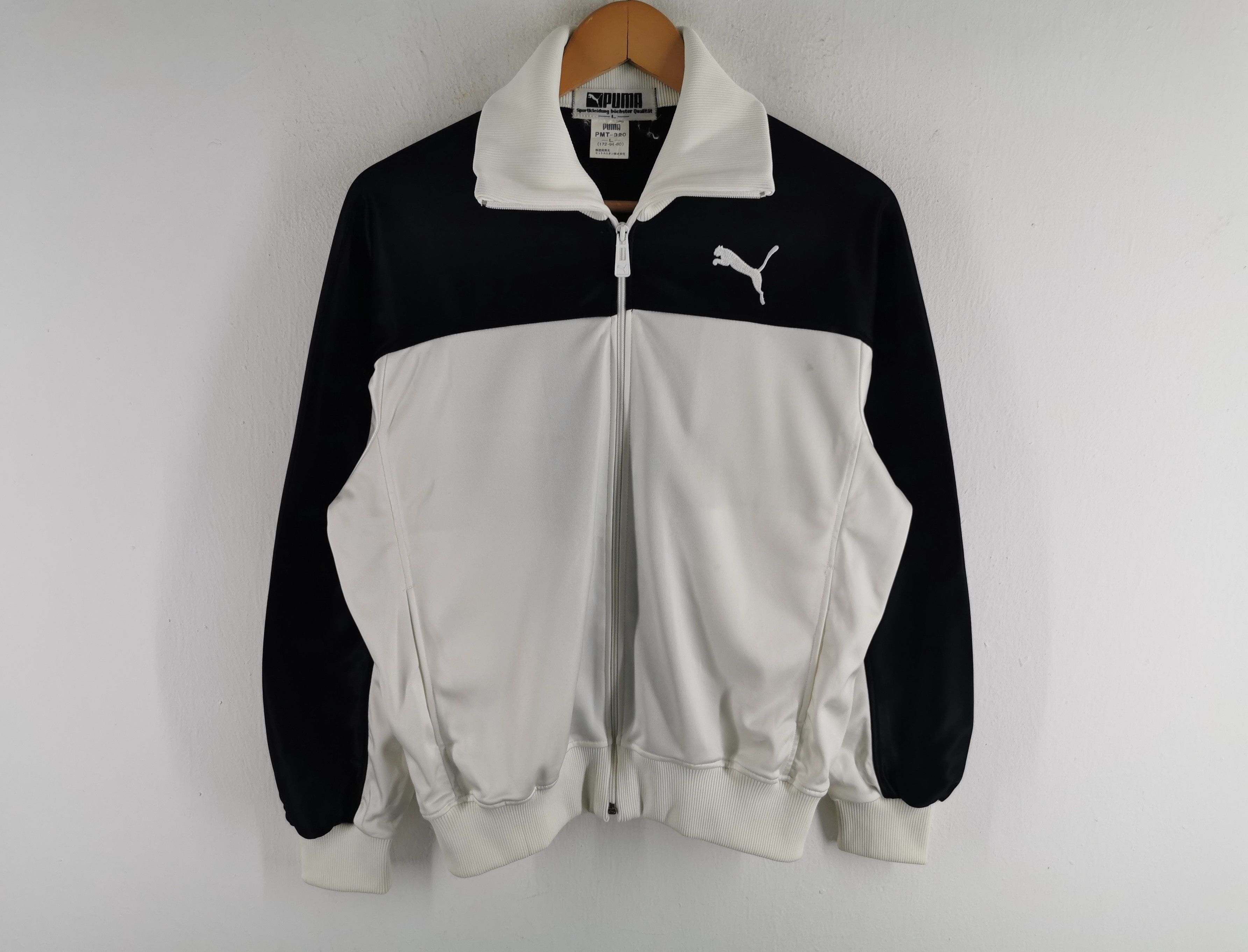 Vintage Puma Multicolor Track Jacket Made In Japan Size L