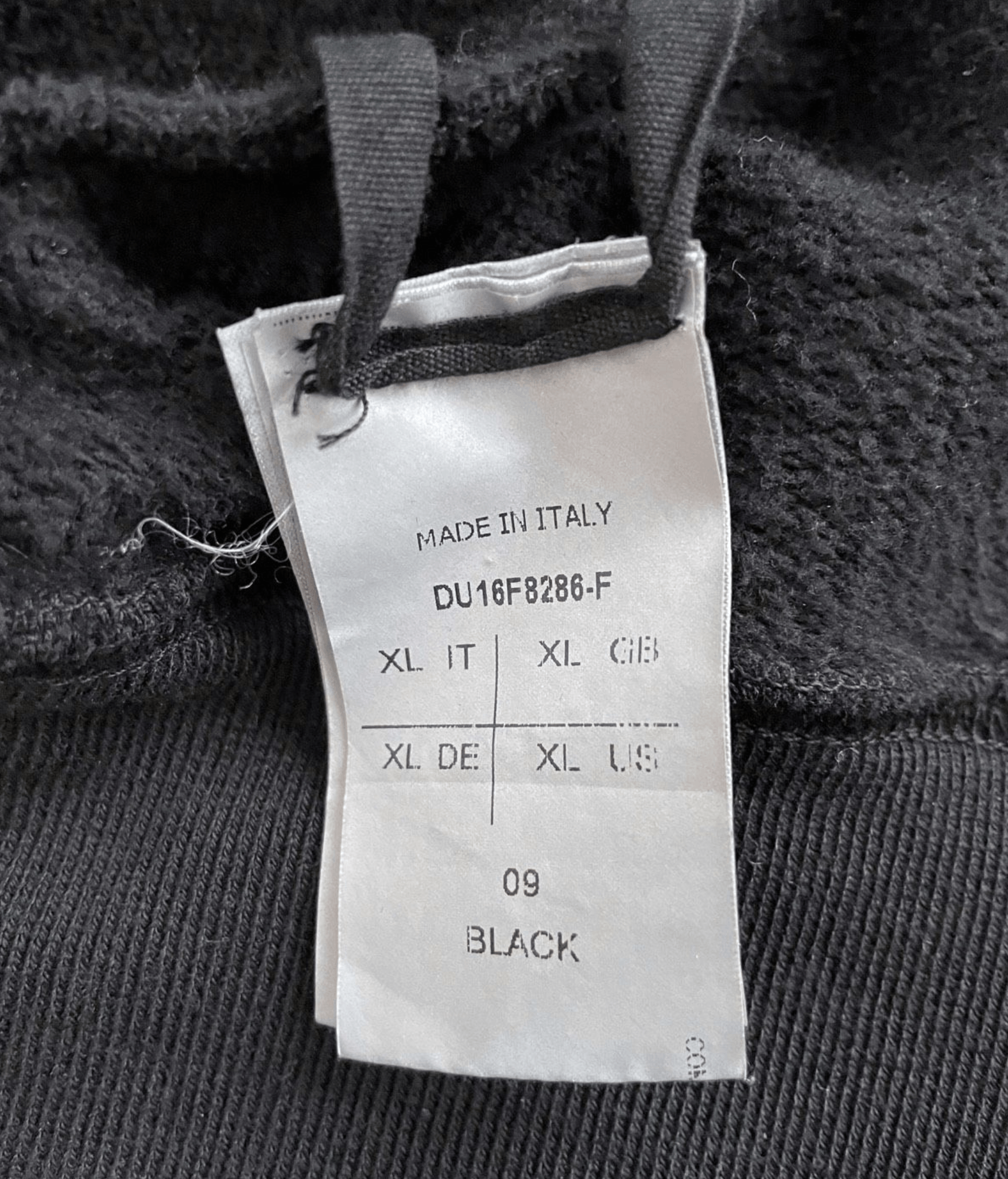 Rick Owens Rick Owens FW16 Black Mountain Hoodie Size US XL / EU 56 / 4 - 5 Thumbnail
