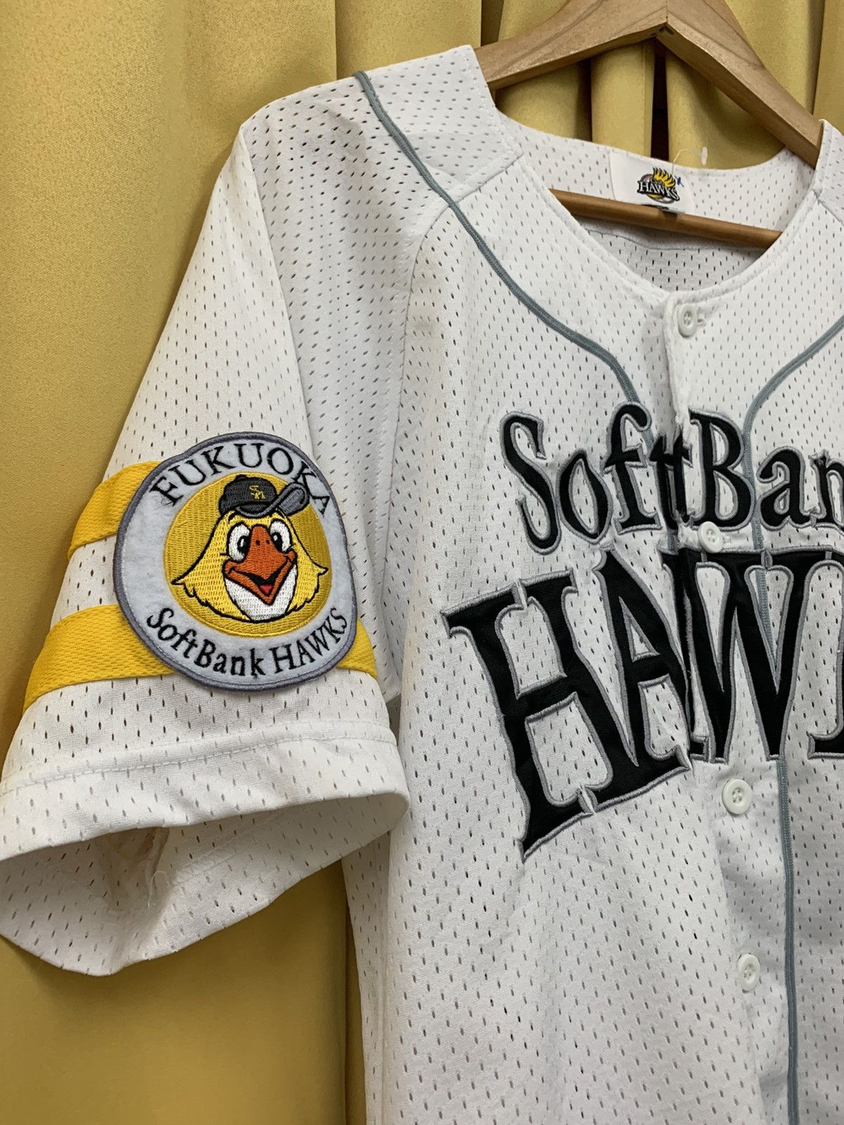 Softbank hawks baseball jersey K. Saitoh