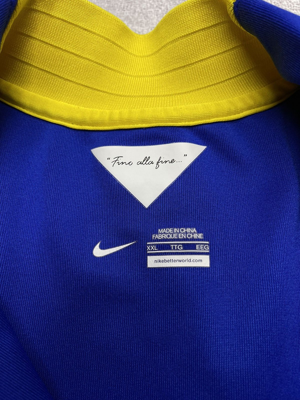 Nike Football Nike Juventus Italy Track Jacket Soccer Jersey Size US XXL / EU 58 / 5 - 10 Thumbnail