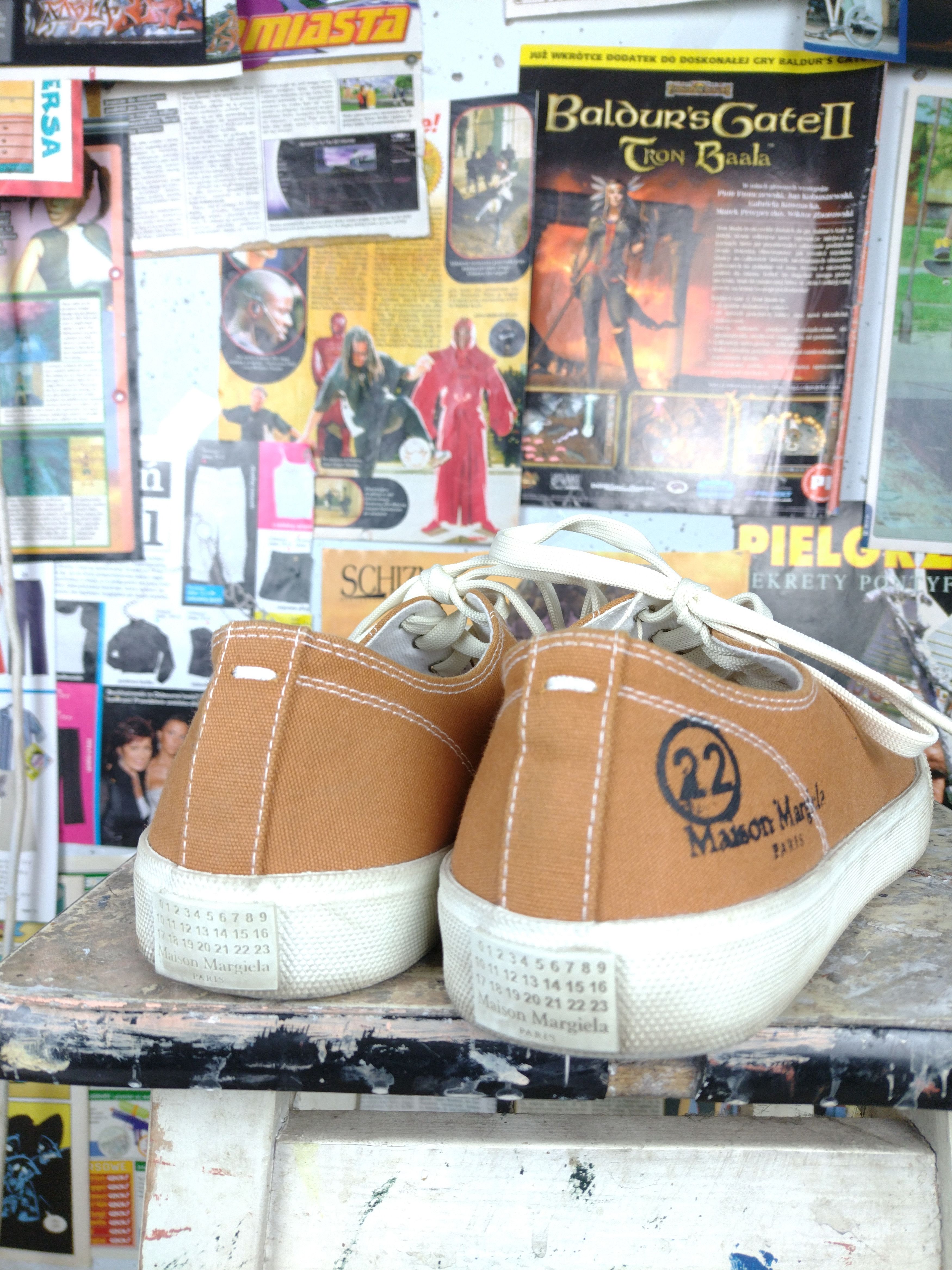 Maison margiela tabi low top sneakers clearance