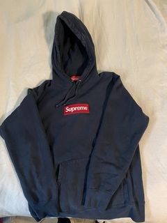 Supreme Box Logo Hooded Sweatshirt Black Men's - FW16 - US