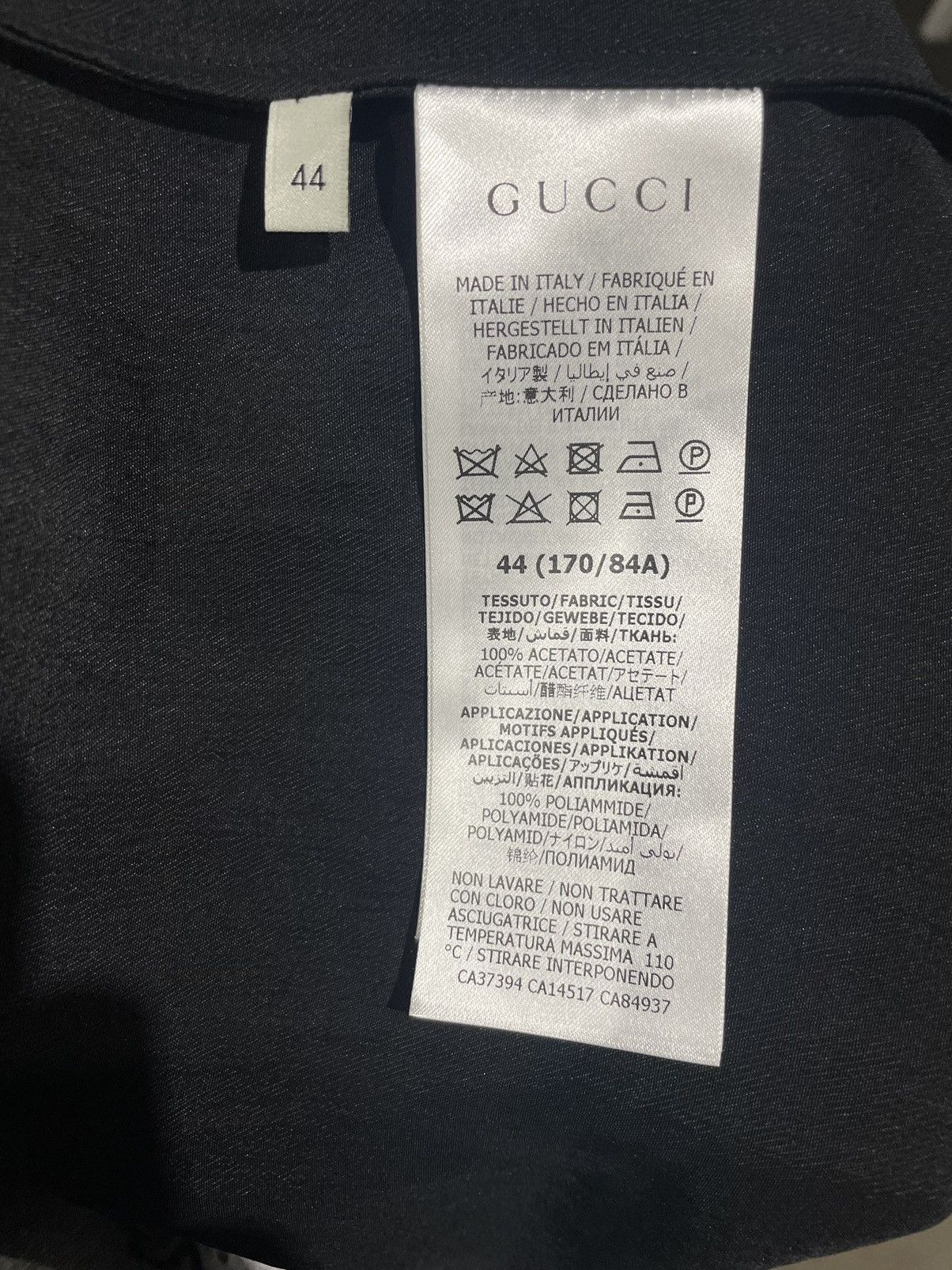 Gucci Gucci Satin Set shirt & shirt Size US M / EU 48-50 / 2 - 16 Thumbnail