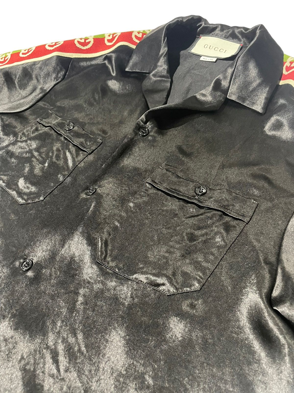 Gucci Gucci Satin Set shirt & shirt Size US M / EU 48-50 / 2 - 9 Thumbnail