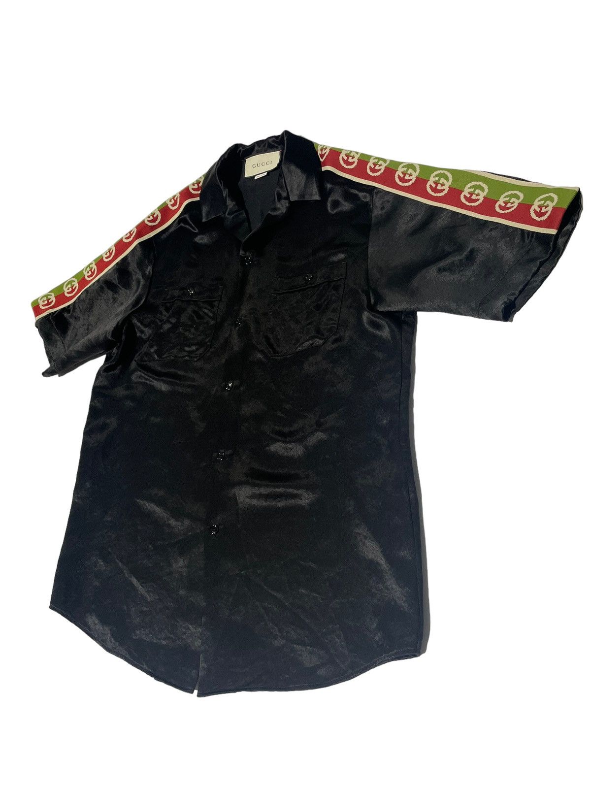 Gucci Gucci Satin Set shirt & shirt Size US M / EU 48-50 / 2 - 6 Thumbnail