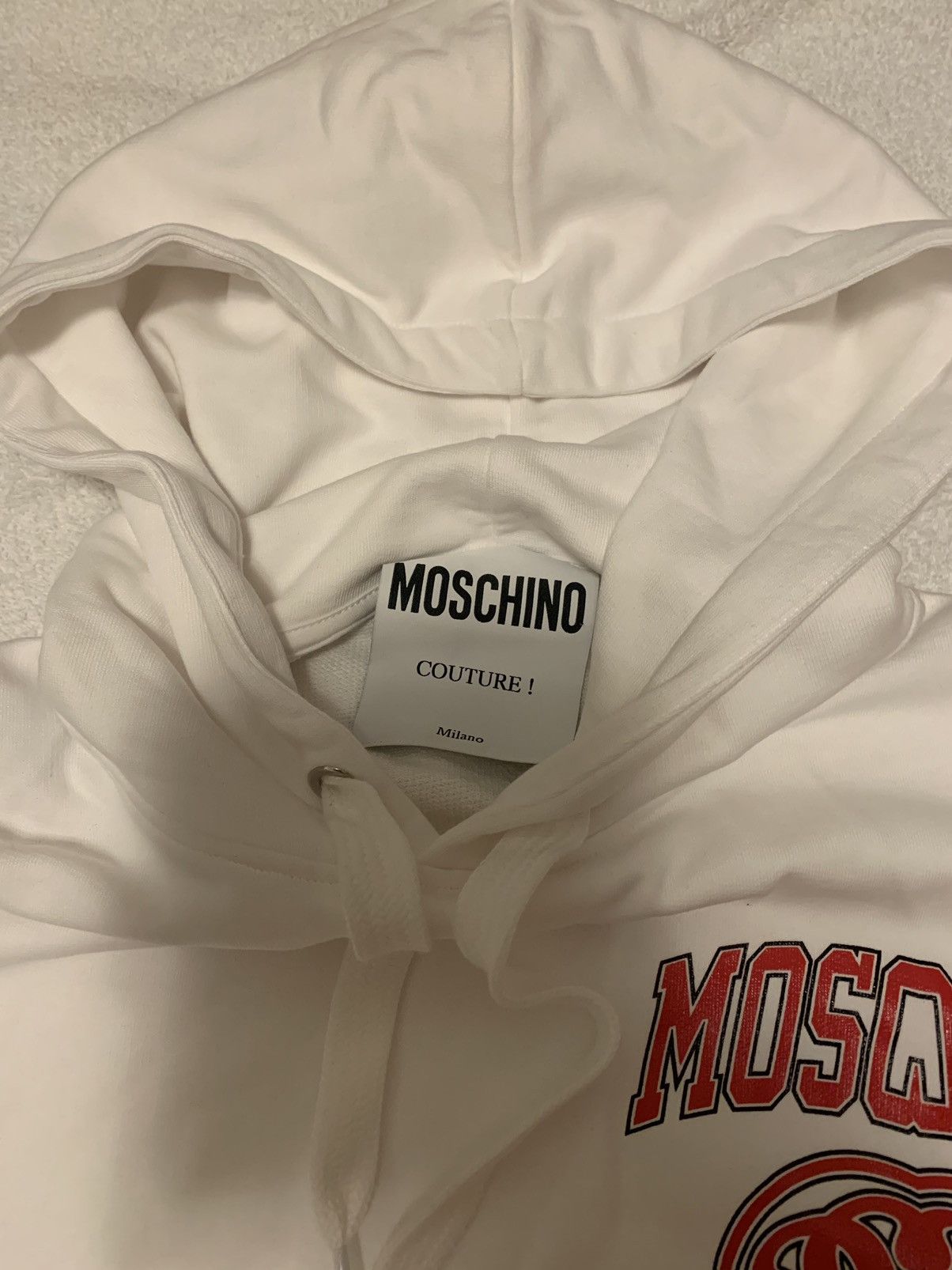Moschino 🔥Brand New🔥Logo Hoodie Size US S / EU 44-46 / 1 - 3 Thumbnail