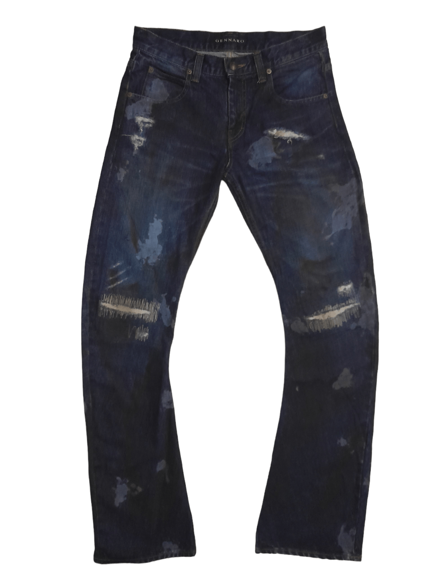 Other Gennaro Limited Distressed Denim Japan (E720) Size US 31 - 1 Thumbnail