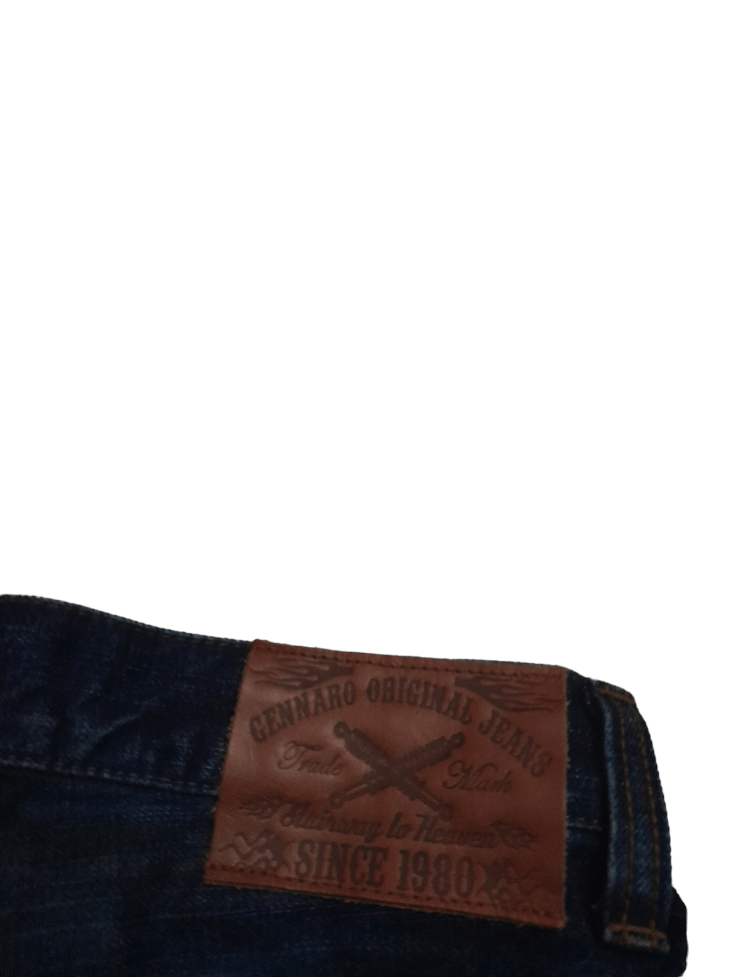 Other Gennaro Limited Distressed Denim Japan (E720) Size US 31 - 9 Thumbnail