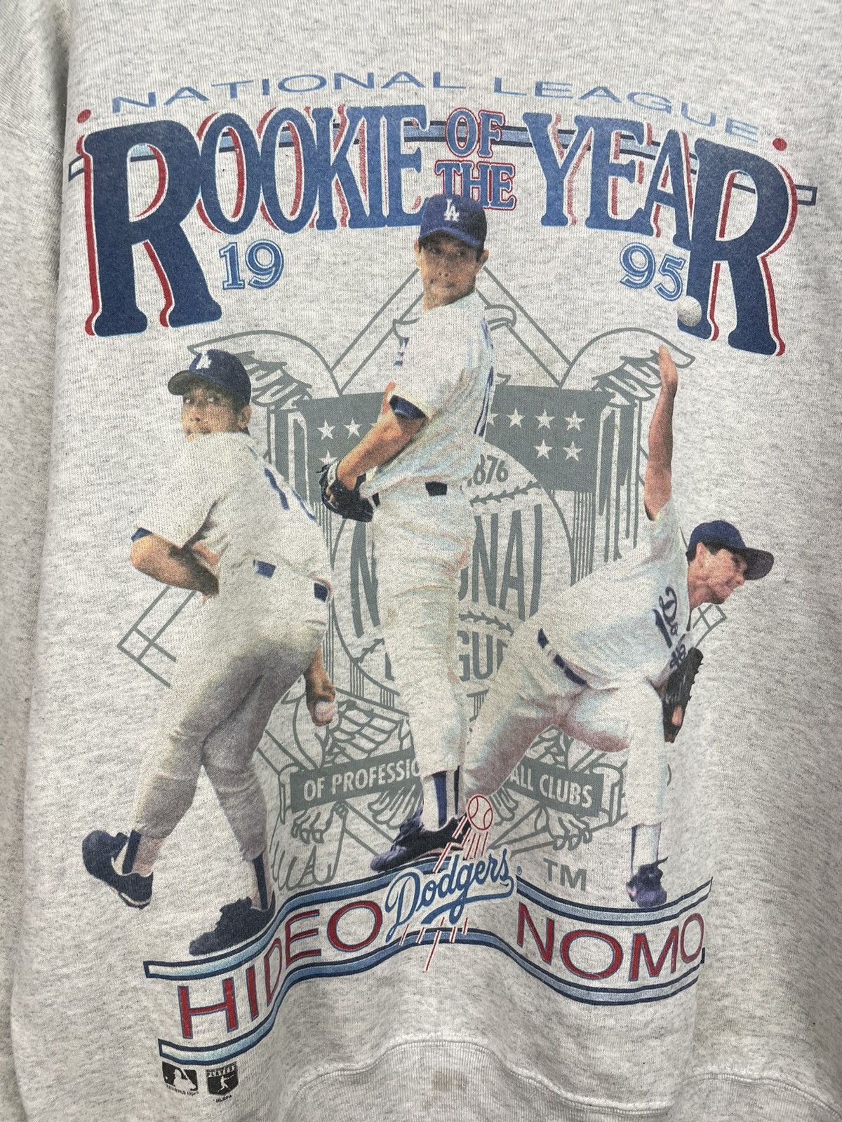 MLB Vintage 90s MLB Dodgers sweatshirt Size US L / EU 52-54 / 3 - 4 Thumbnail