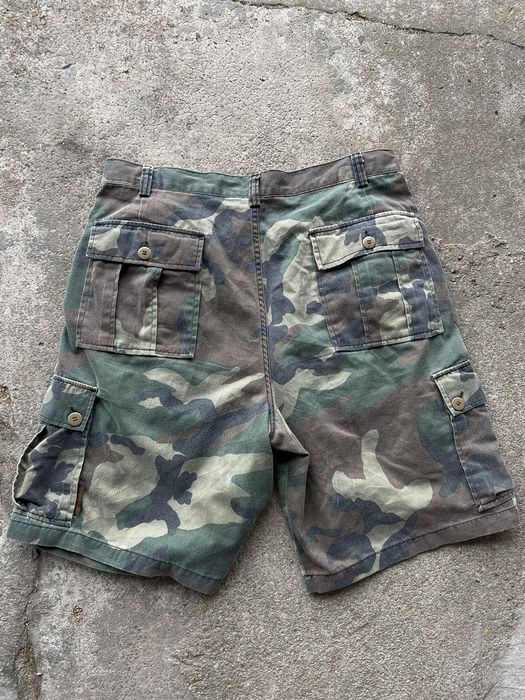 Vintage Vintage 90s Stussy Camo shorts pants | Grailed