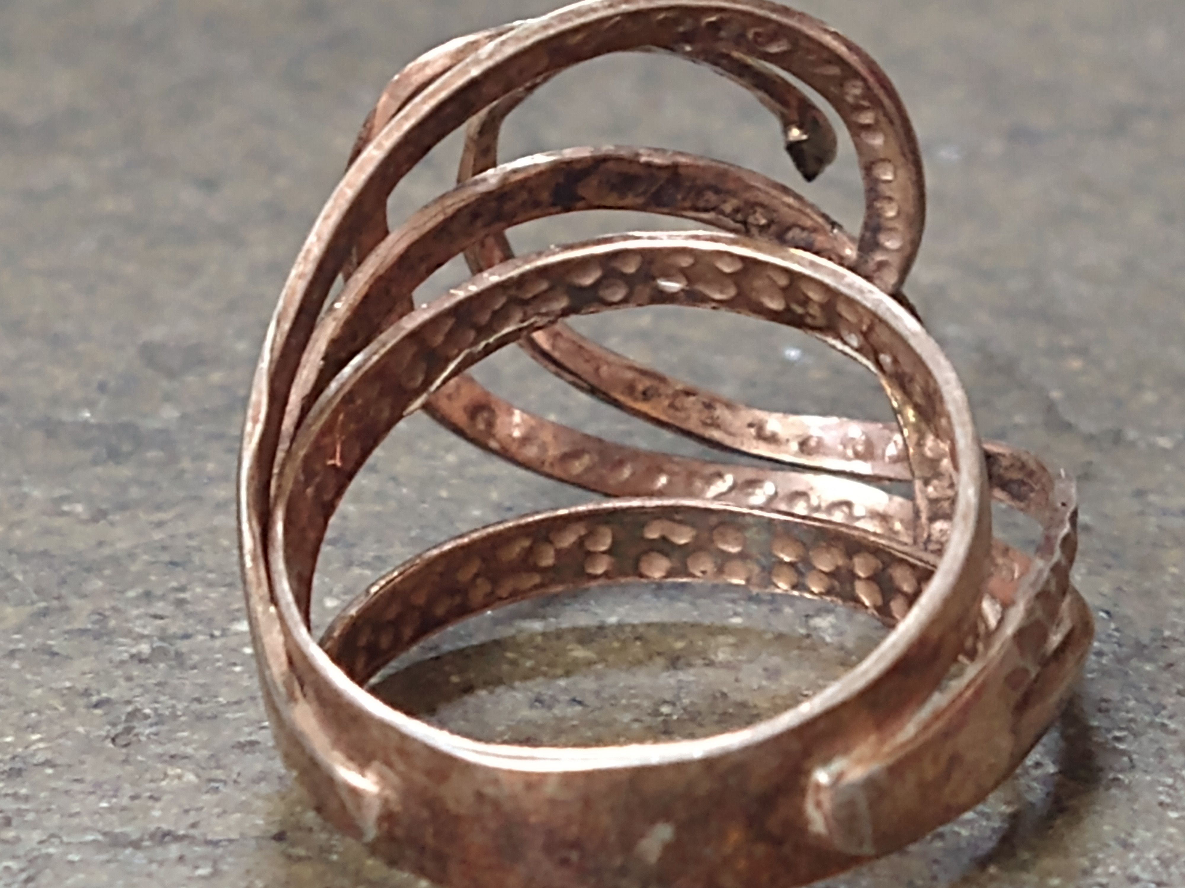 Jewelry × Vintage Vintage Sterling Silver Ring Size 7.75 Modern Italy Size ONE SIZE - 10 Thumbnail