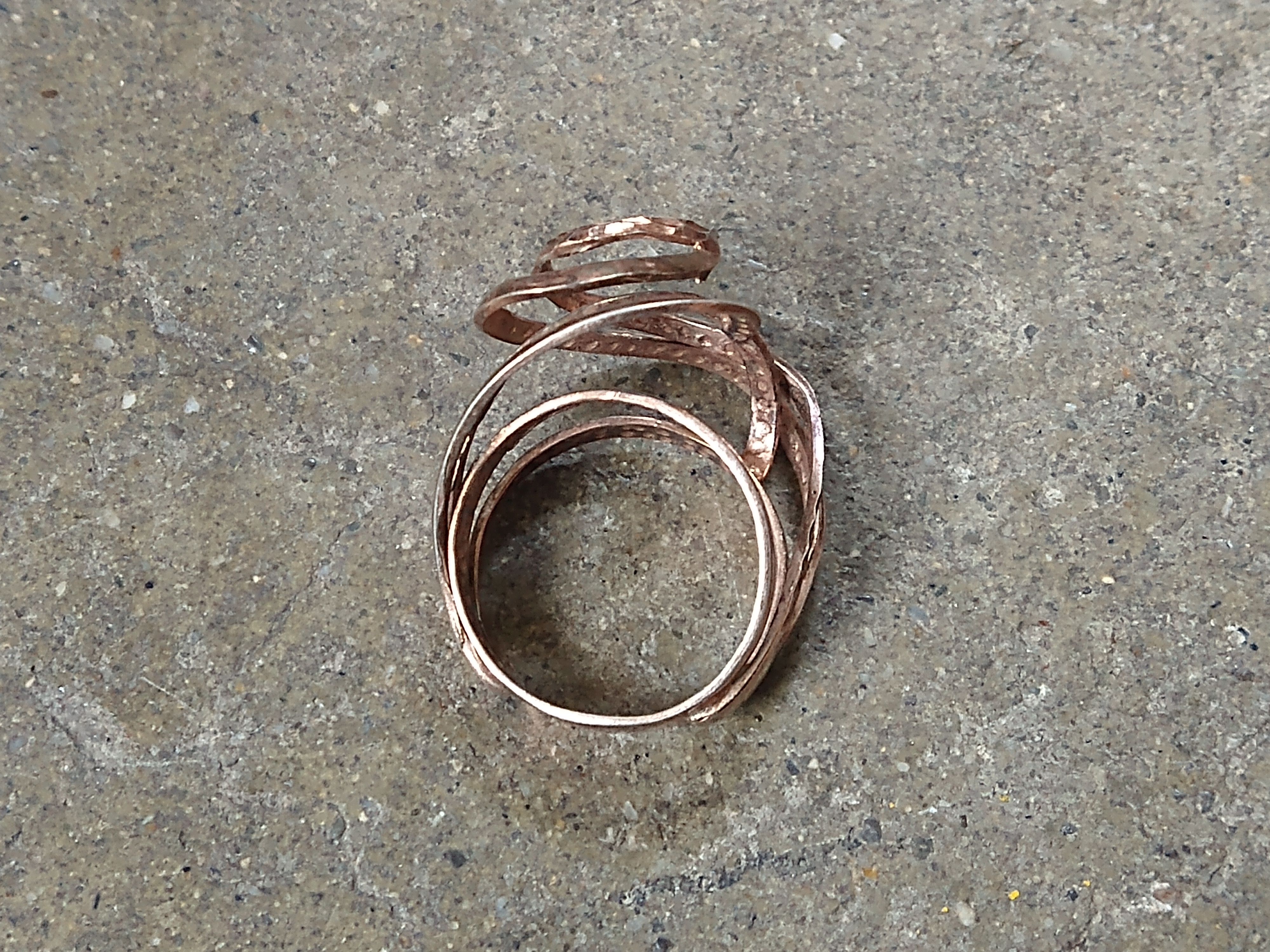Jewelry × Vintage Vintage Sterling Silver Ring Size 7.75 Modern Italy Size ONE SIZE - 8 Thumbnail